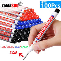 🖊️ 2cm Waterproof Long Head Deep Hole Marker Pen